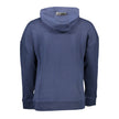 Plein Sport Blauer Baumwoll-Kapuzenpullover für Herren