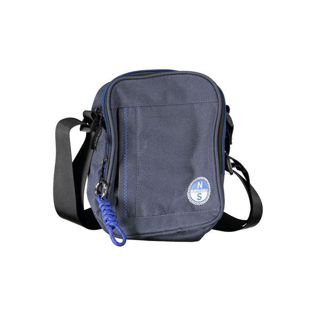 North Sails Blaue Schultertasche aus Polyester