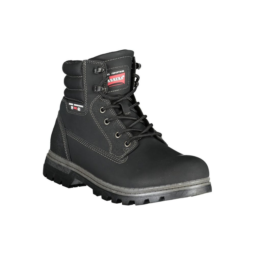 Carrera Schwarzer Polyester Herrenstiefel