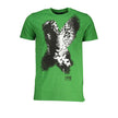 Cavalli Class Verde Baumwoll-T-Shirt für Herren