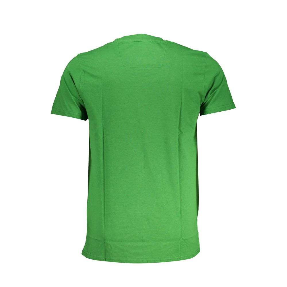 Cavalli Class Men's Green Cotton T-Shirt