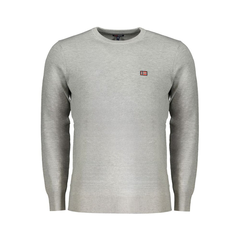 Norway 1963 Marrone Poliammide Herrenpullover
