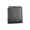 Tommy Hilfiger Schwarzes Leder Portemonnaie