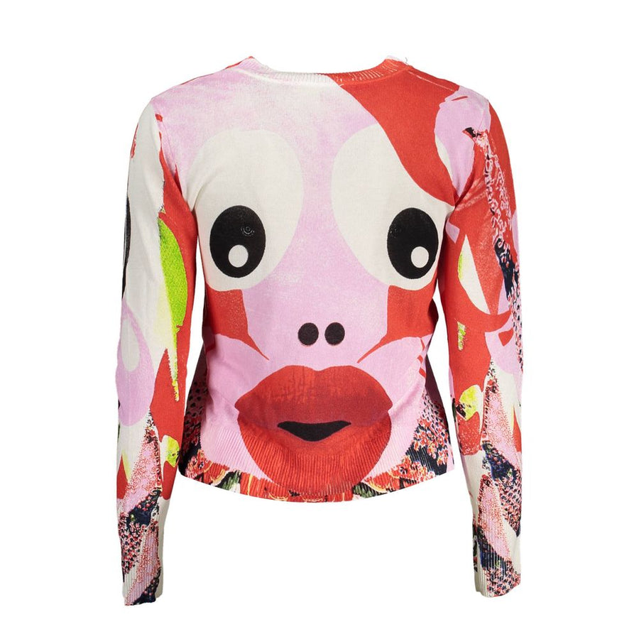 Desigual Rosa Viscosa Damen Pullover
