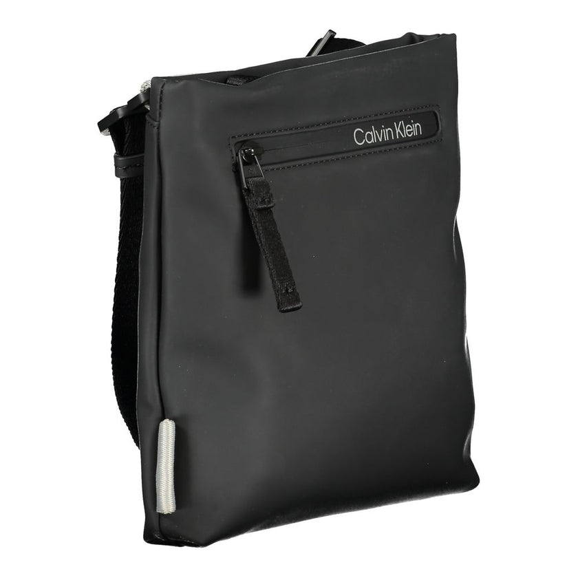 Calvin Klein Schwarze Polyester Handtasche
