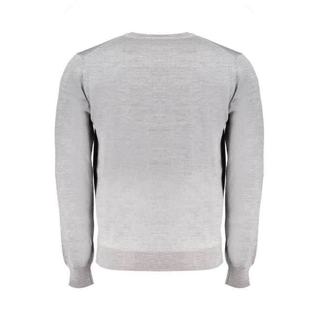 Harmont & Blaine Grauer Pullover aus Wolle