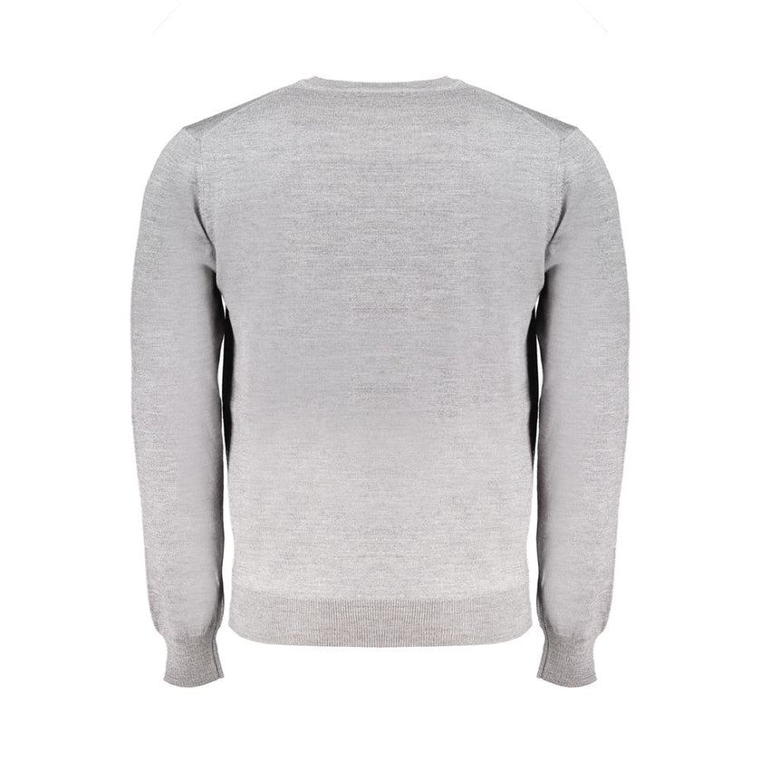 Harmont & Blaine Grauer Pullover aus Wolle