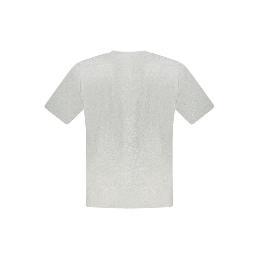 North Sails Grigio Baumwoll-T-Shirt für Herren