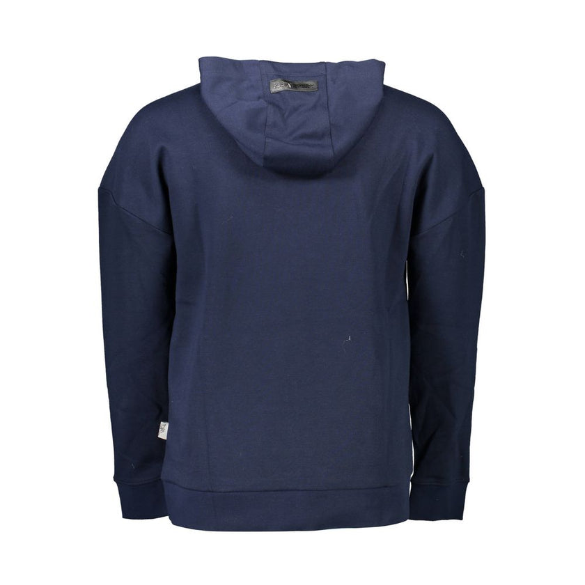 Plein Sport Blauer Baumwoll-Sweatshirt für Herren