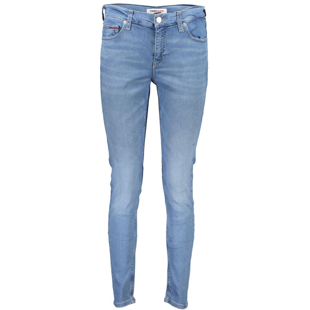 Tommy Hilfiger Blue Cotton Women's Skinny Jeans