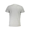 Cavalli Class Grigio Baumwoll-T-Shirt für Herren
