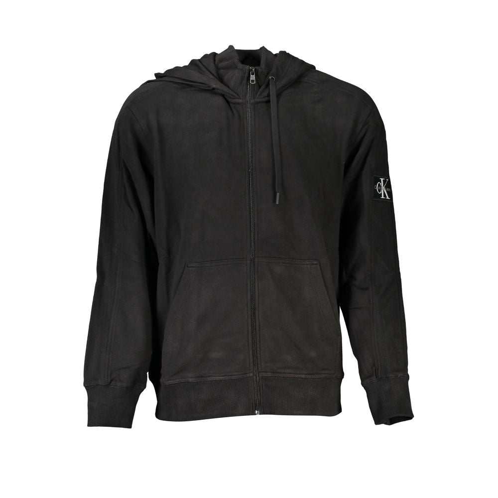 Calvin Klein Black Cotton Sweatshirt