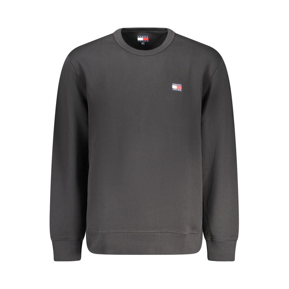 Tommy Hilfiger Black Cotton Men's Sweatshirt
