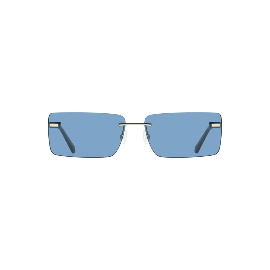 Calvin Klein Blue Metal Sunglasses