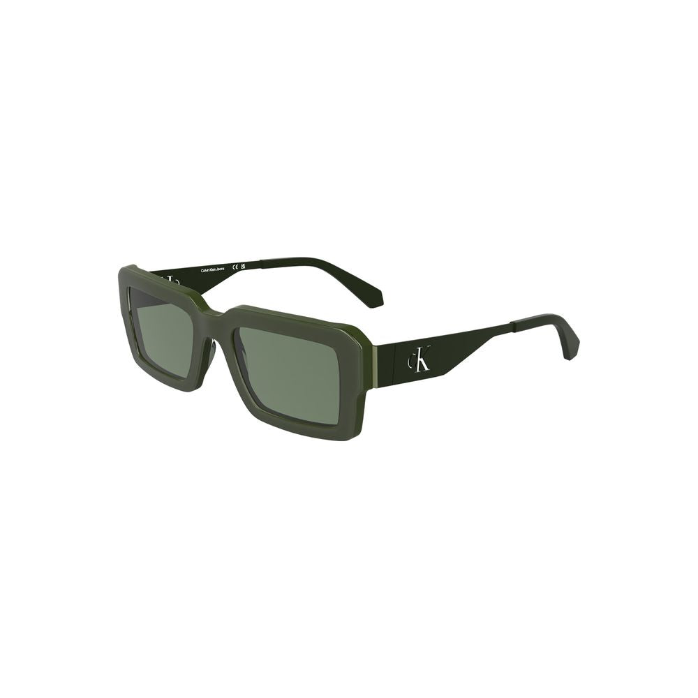 Calvin Klein Sunglasses in Green Acetate