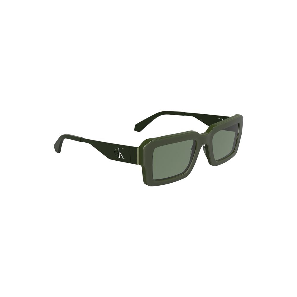 Calvin Klein Sunglasses in Green Acetate