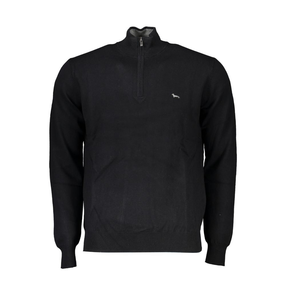 Harmont & Blaine Schwarzer Herrenpullover aus Baumwolle