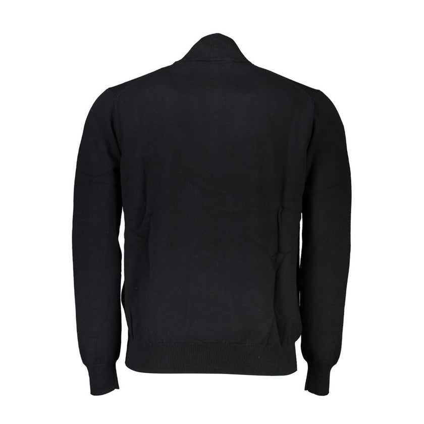 Harmont & Blaine Schwarzer Herrenpullover aus Baumwolle