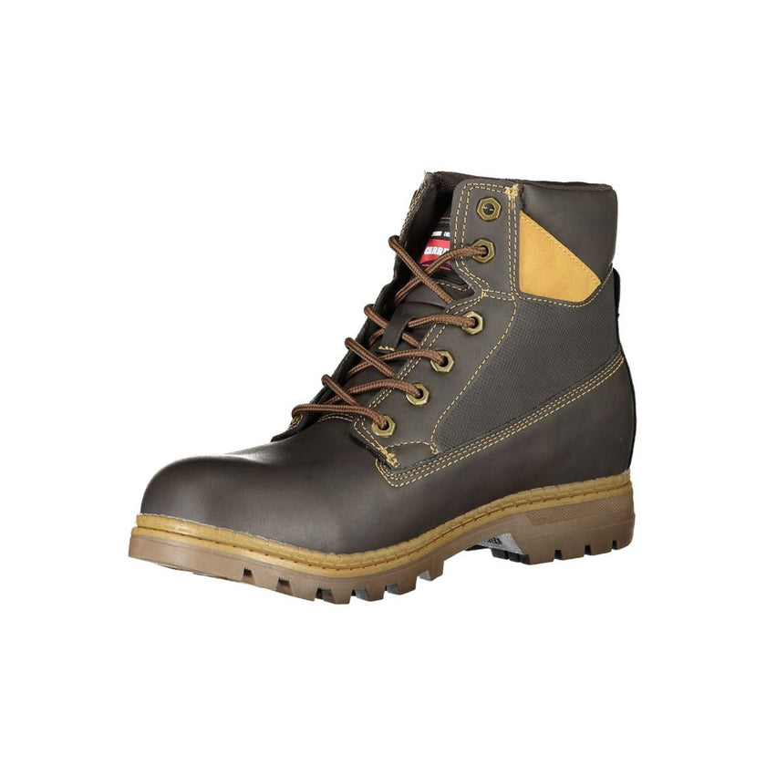 Carrera Brauner Polyester Herrenstiefel
