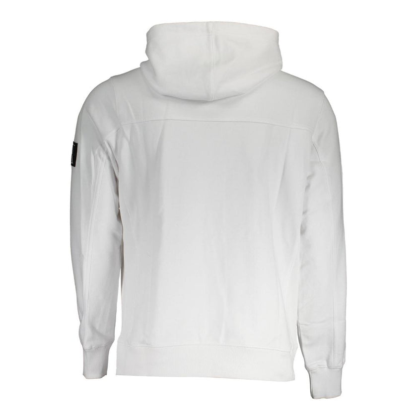 Calvin Klein Bianco Baumwoll-Sweatshirt für Herren