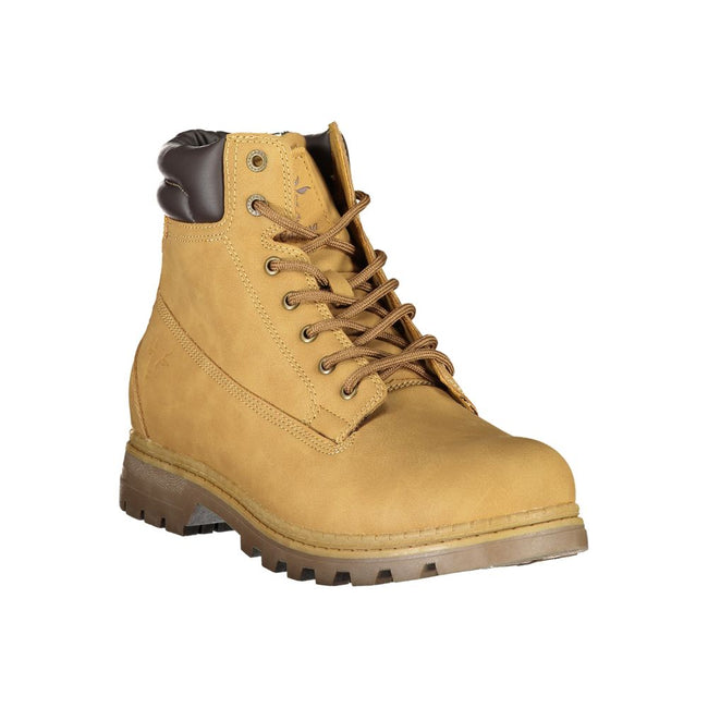 Carrera Gelber Polyester Herrenstiefel