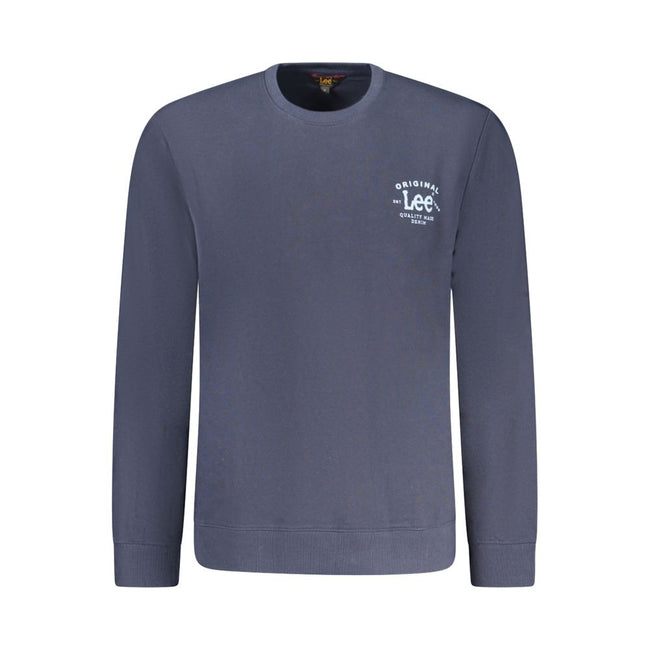 Lee Blauer Baumwollpullover für Herren