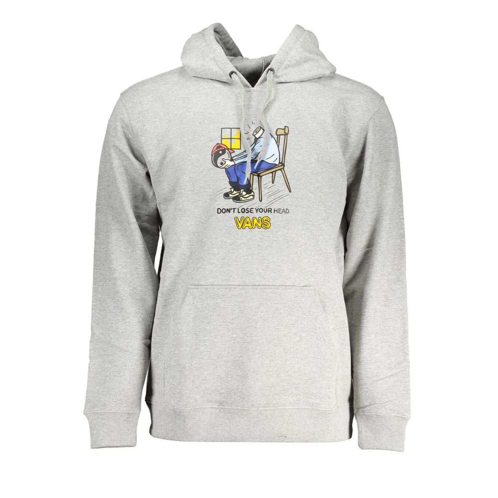 Vans Men's Grey Cotton Sweatshirt