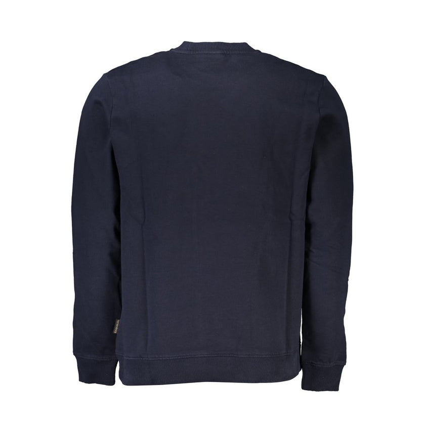 Napapijri Blaues Baumwoll-Sweatshirt für Herren