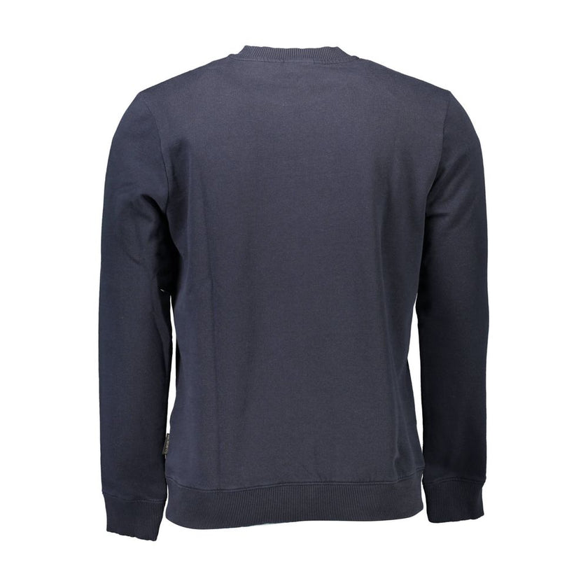 Napapijri Blaues Baumwoll-Sweatshirt für Herren