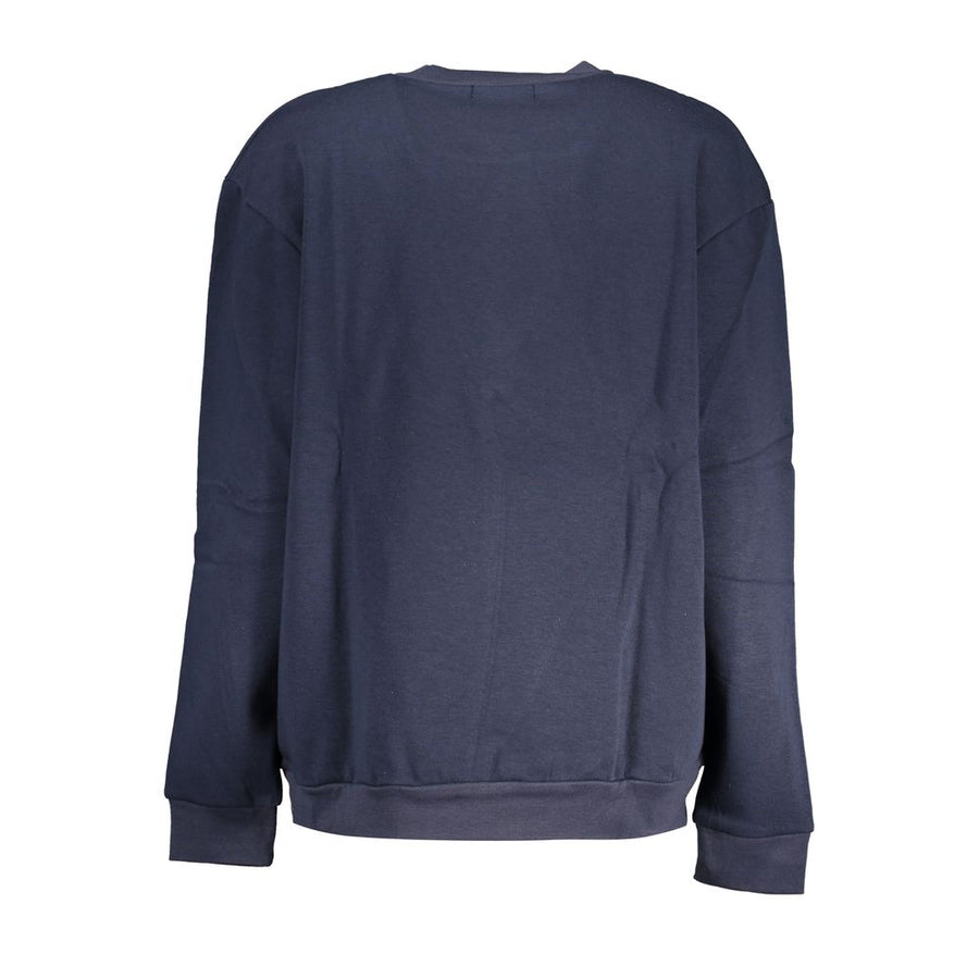 Cavalli Class Blue Polyester Sweatshirt