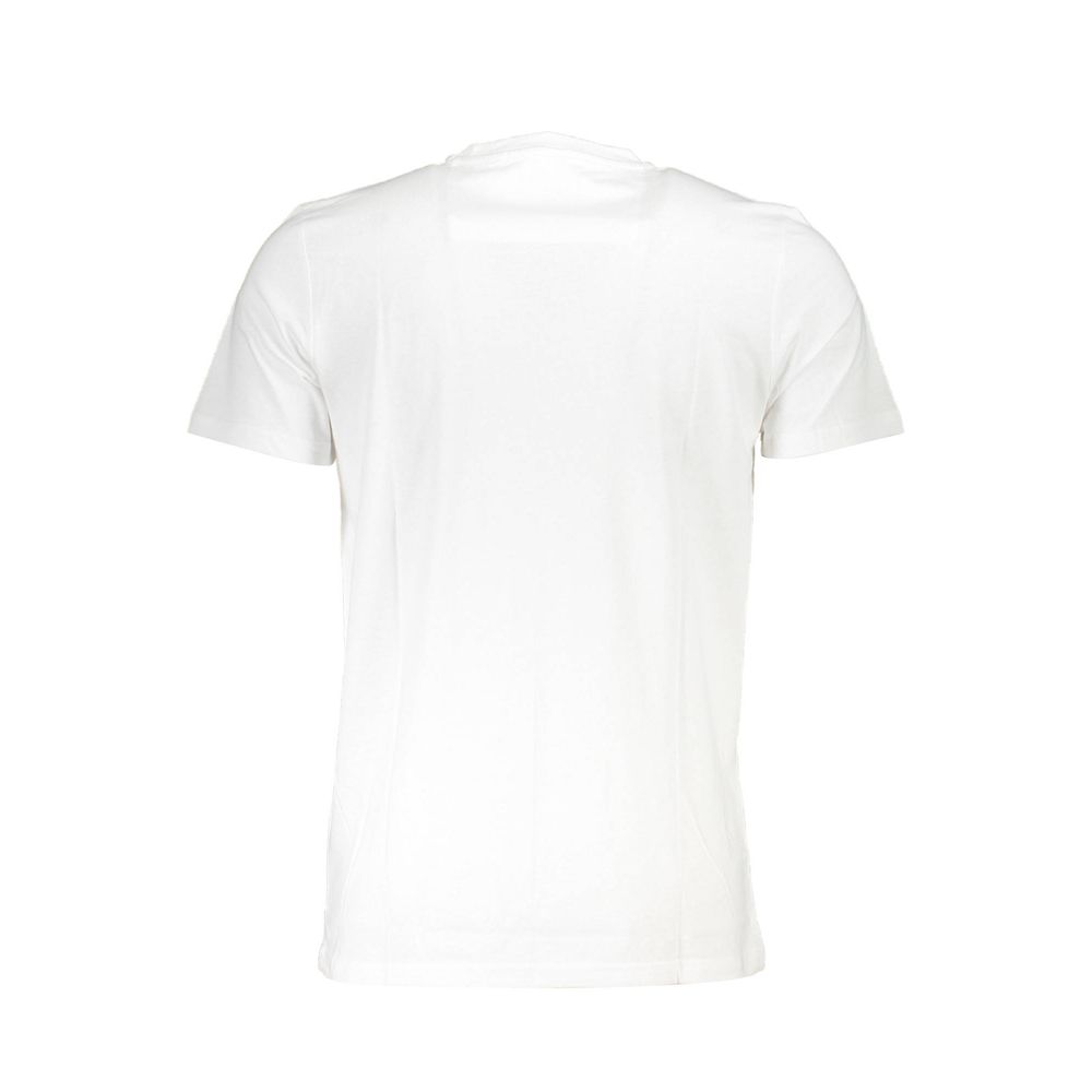 Cavalli Class Bianco Baumwoll-T-Shirt für Herren