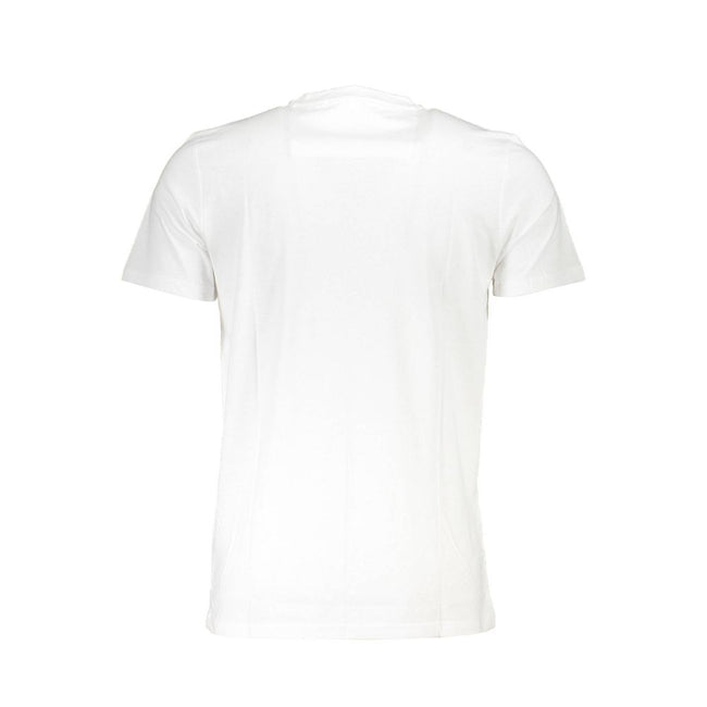 Cavalli Class Bianco Baumwoll-T-Shirt für Herren