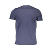 North Sails Blu Baumwoll-T-Shirt für Herren