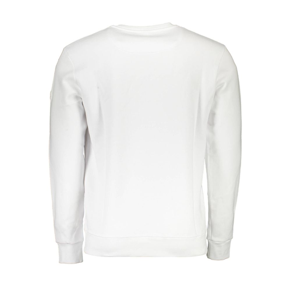 North Sails Bianco Baumwoll-Sweatshirt für Herren
