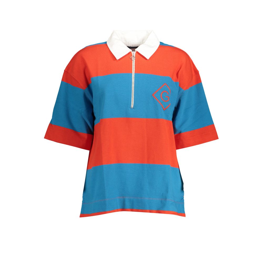 Gant Baumwoll-Poloshirt in Rot