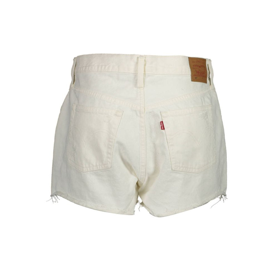Levi's Weiße Baumwoll-Jeans aus Denim