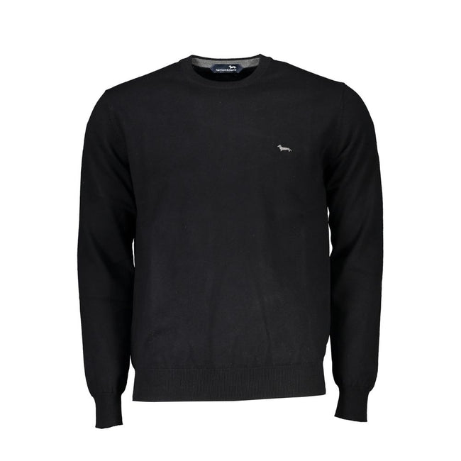 Harmont & Blaine Schwarzer Herrenpullover aus Baumwolle