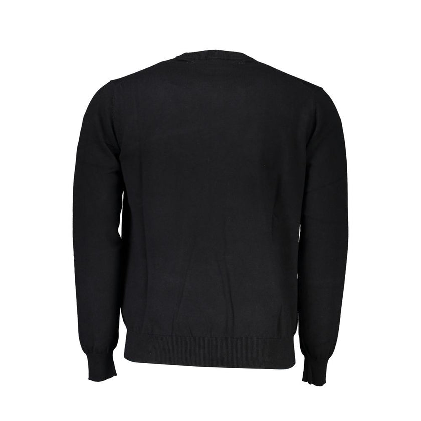 Harmont & Blaine Schwarzer Herrenpullover aus Baumwolle