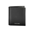 Calvin Klein Schwarzes Leder Portemonnaie