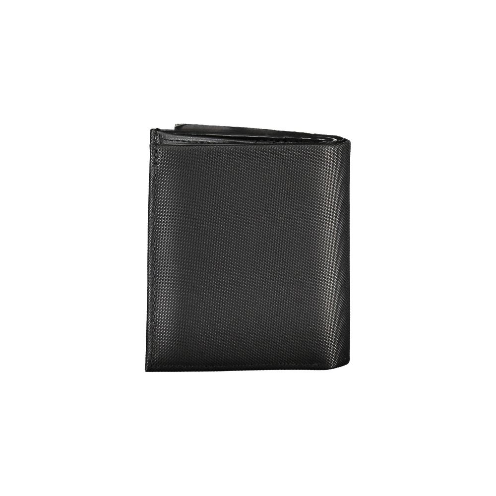 Calvin Klein Schwarzes Leder Portemonnaie