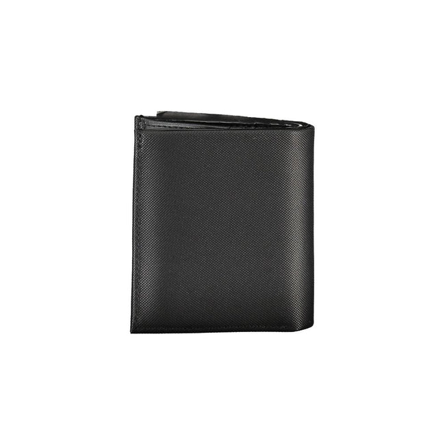 Calvin Klein Schwarzes Leder Portemonnaie