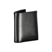 Calvin Klein Schwarzes Leder Portemonnaie