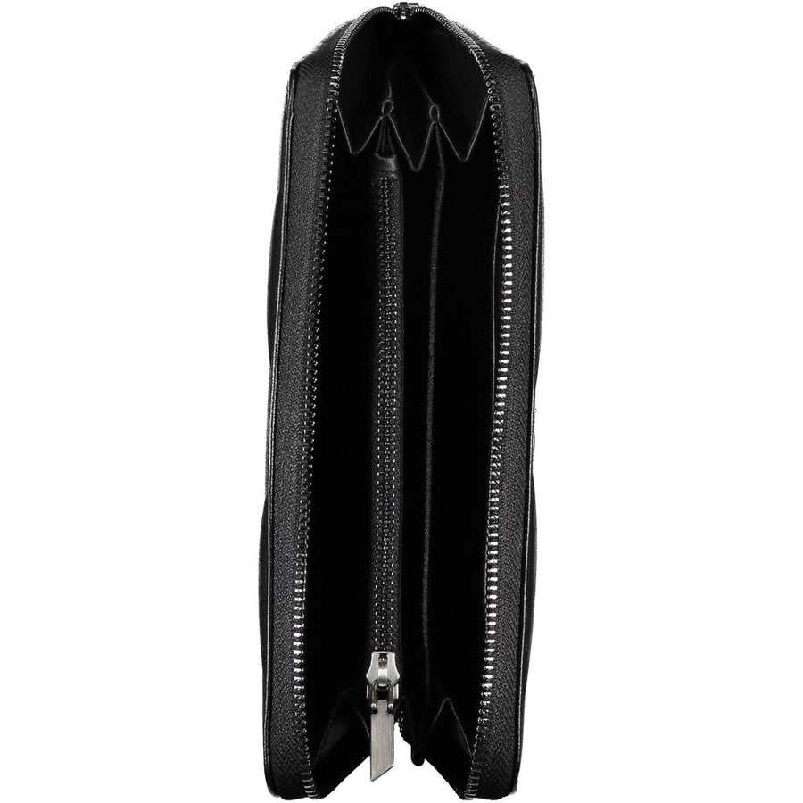 Calvin Klein Schwarzes Polyester Portemonnaie