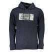 Cavalli Class Blaues Baumwoll-Sweatshirt für Herren