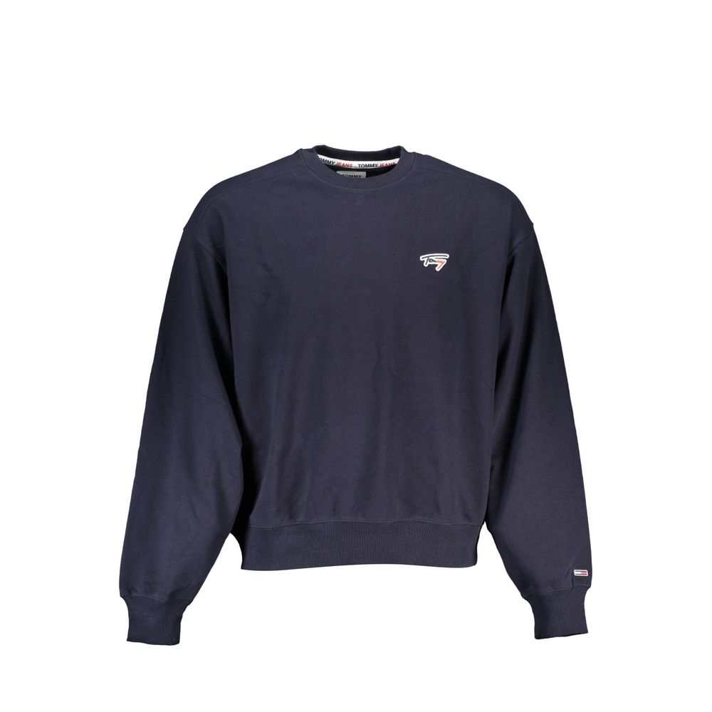 Tommy Hilfiger Men's Blue Cotton Sweatshirt