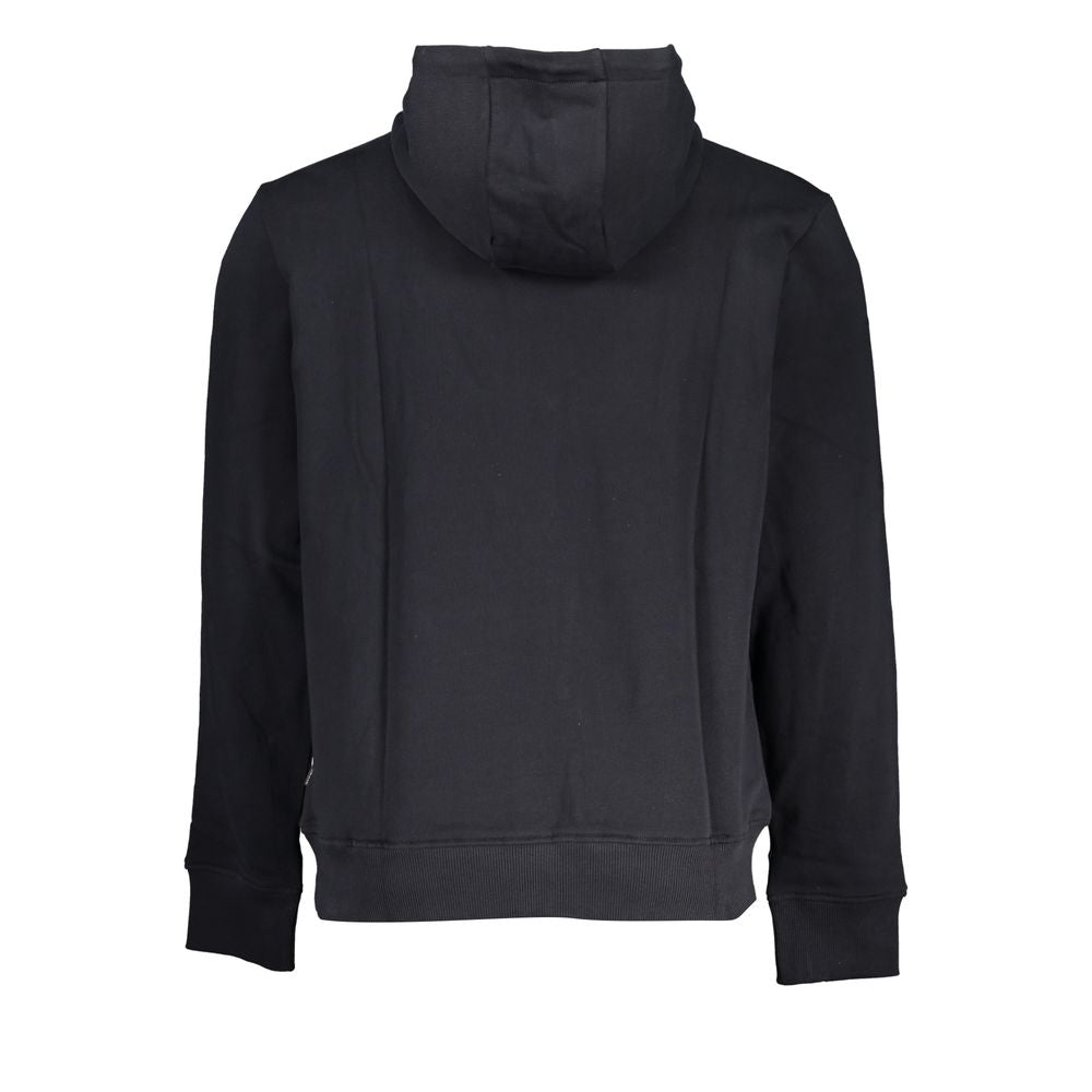 Napapijri Schwarzer Herren-Hoodie aus Baumwolle