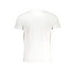 Cavalli Class Weißes Herren-T-Shirt aus Baumwolle