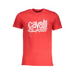 Cavalli Class Baumwoll-T-Shirt in Rot