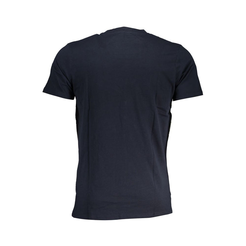 Cavalli Class Blu Baumwoll-T-Shirt für Herren