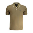 La Martina Verde Baumwoll-Poloshirt für Herren